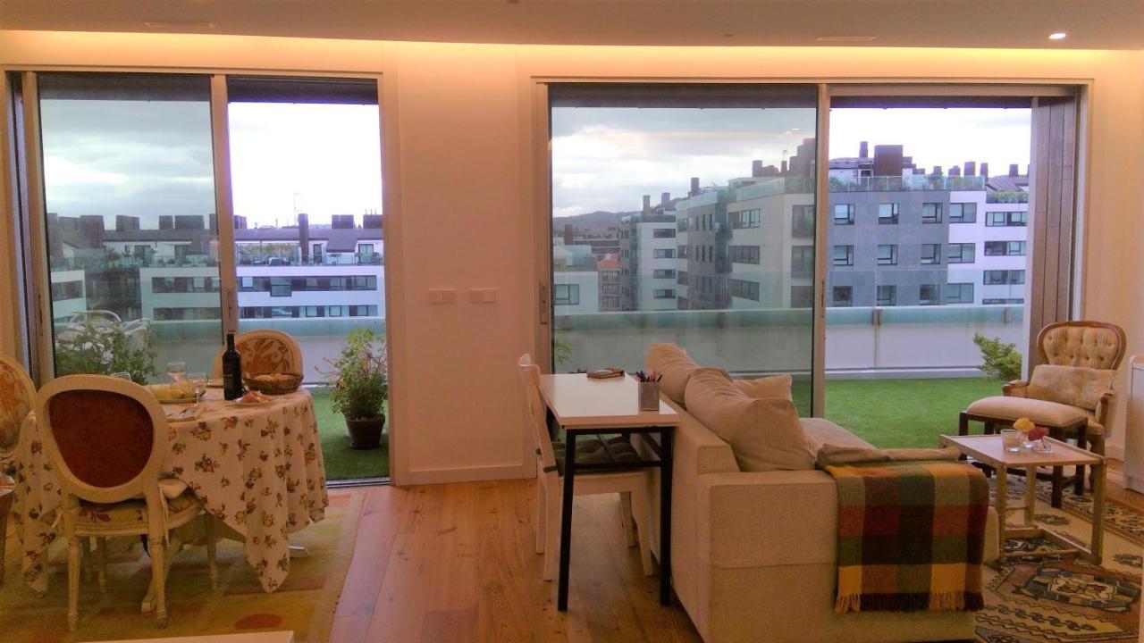 Preciosa Habitacion Doble En Atico Con Terraza II Apartman Santiago de Compostela Kültér fotó
