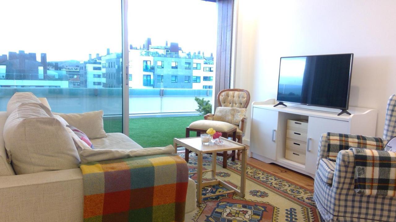 Preciosa Habitacion Doble En Atico Con Terraza II Apartman Santiago de Compostela Kültér fotó