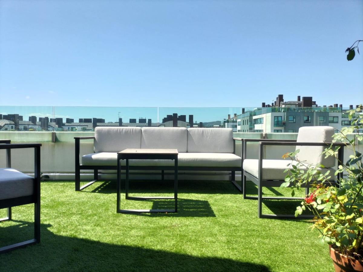 Preciosa Habitacion Doble En Atico Con Terraza II Apartman Santiago de Compostela Kültér fotó