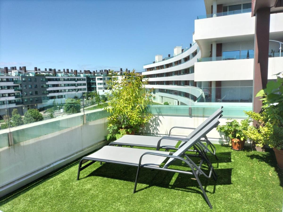 Preciosa Habitacion Doble En Atico Con Terraza II Apartman Santiago de Compostela Kültér fotó